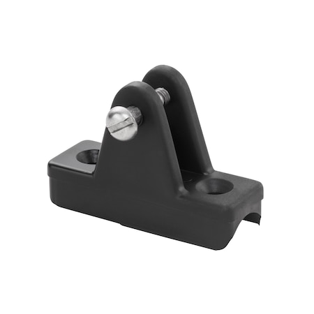 Whitecap Black Nylon Concave Base Deck Hinge, PR 3443BP